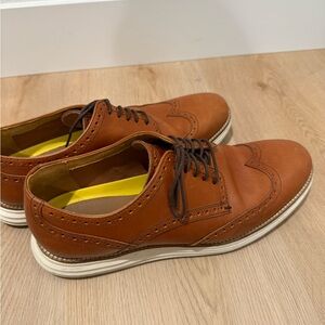 Cole haan Wingtip Oxfords with Brogue Detailing